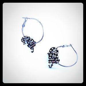 🐘ROLL TIDE!!🐘Houndstooth Elephant Earrings